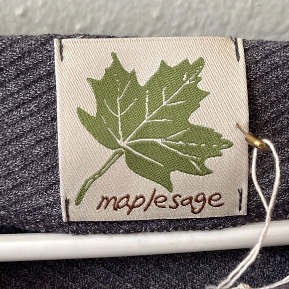 Tie-Dye Long-Sleeve Asymmetrical Hem Top by maplesage - Picture 2 of 9